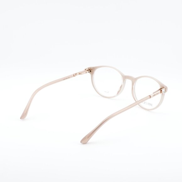 Jimmy Choo JC272 08XO 00 Eyeglasses Pink on Crystal 49mm Round Frame - Picture 7 of 11